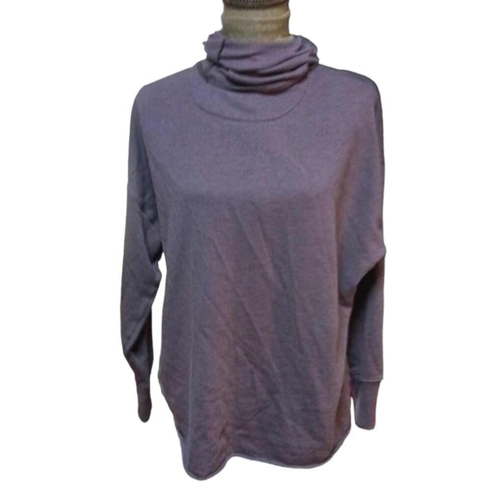 Aerie Cowlneck oversized Raglan Mauve Sweatshirt size S‎